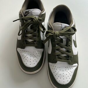 Green Nike dunks